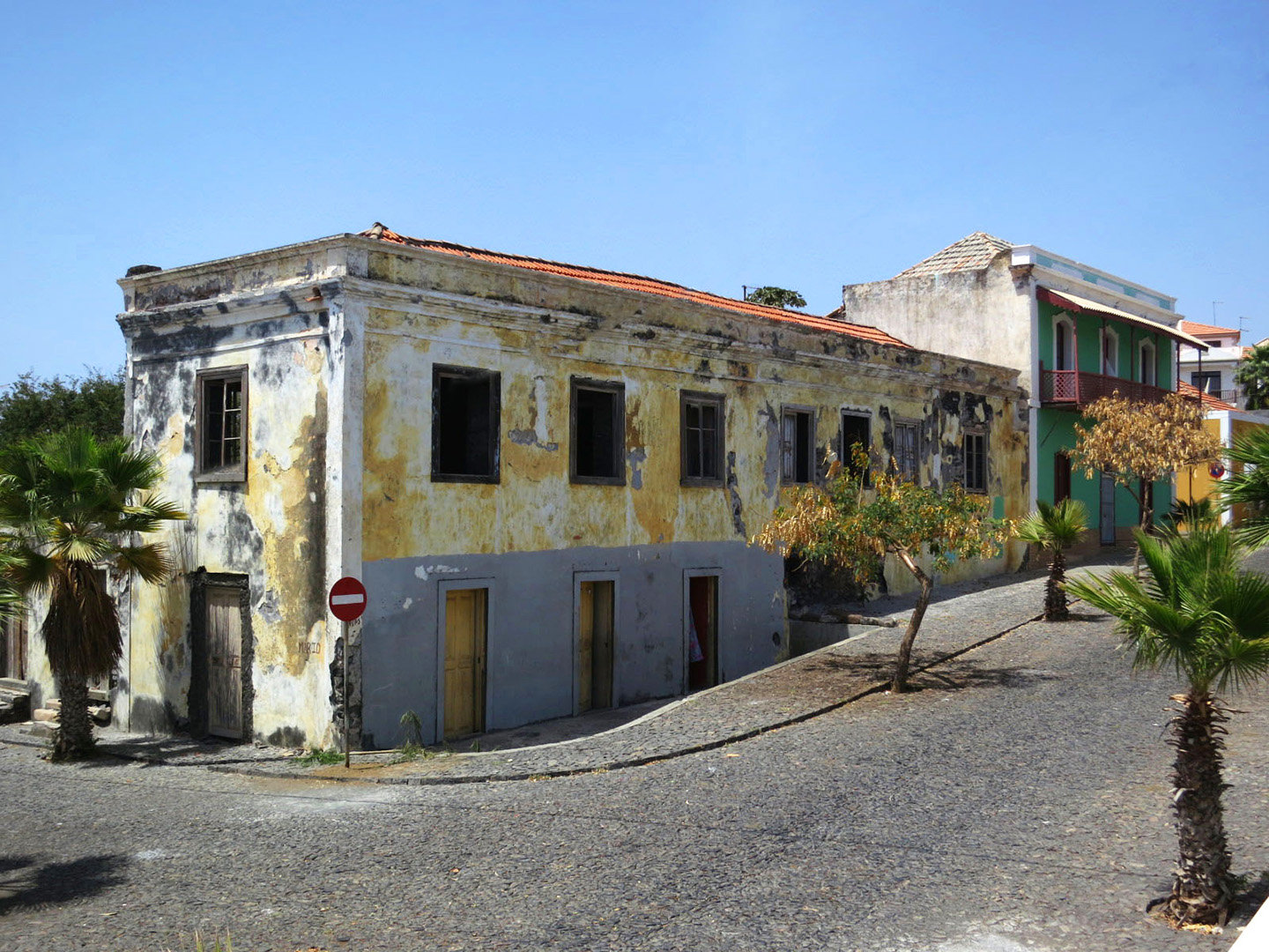 Casa velha em São Filipe