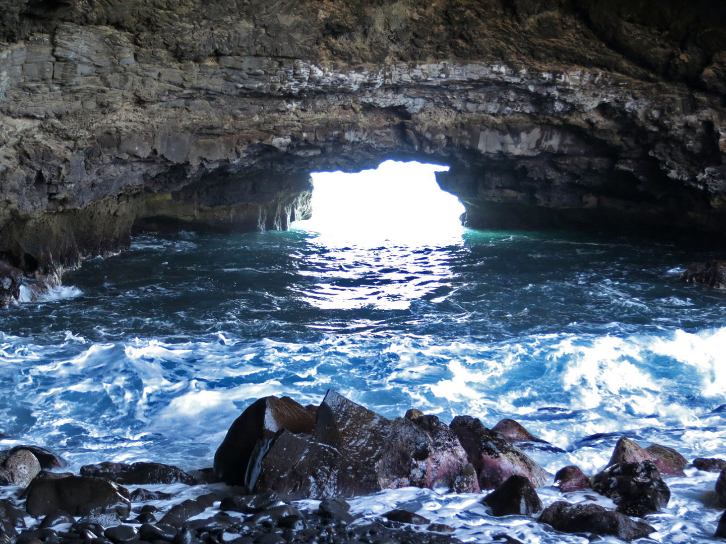 Caverna nas Águas Belas